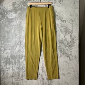 Athleta Women’s Vienna Slim Pants Tapestry Gold Sz 8 Tall Career Office